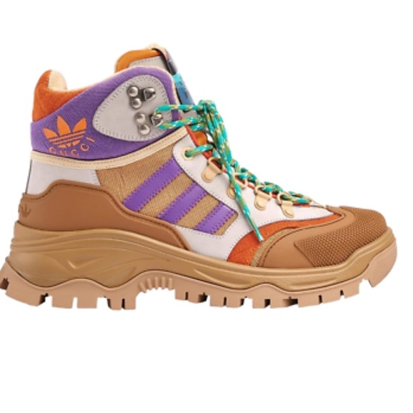 Adidas X Gucci Apres Ski Technical Lace Up Winter Boots New $1400 M10.5/W12 - Picture 4 of 10